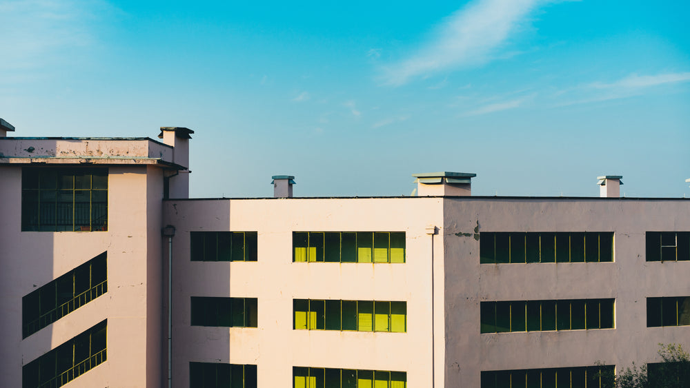 top of apartment building