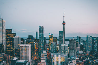 toronto at dusk