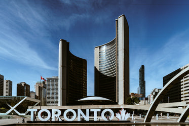 toronto city hall sign