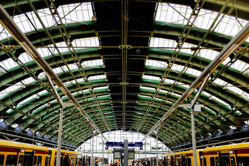 train station ceiling