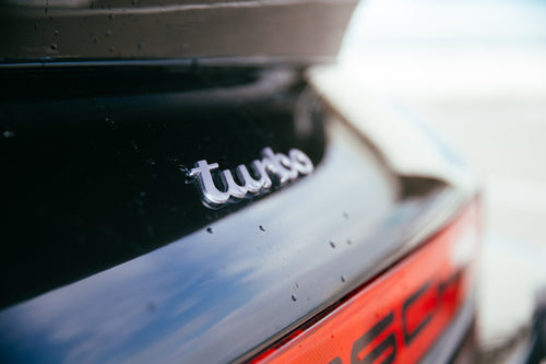 turbo detail on car