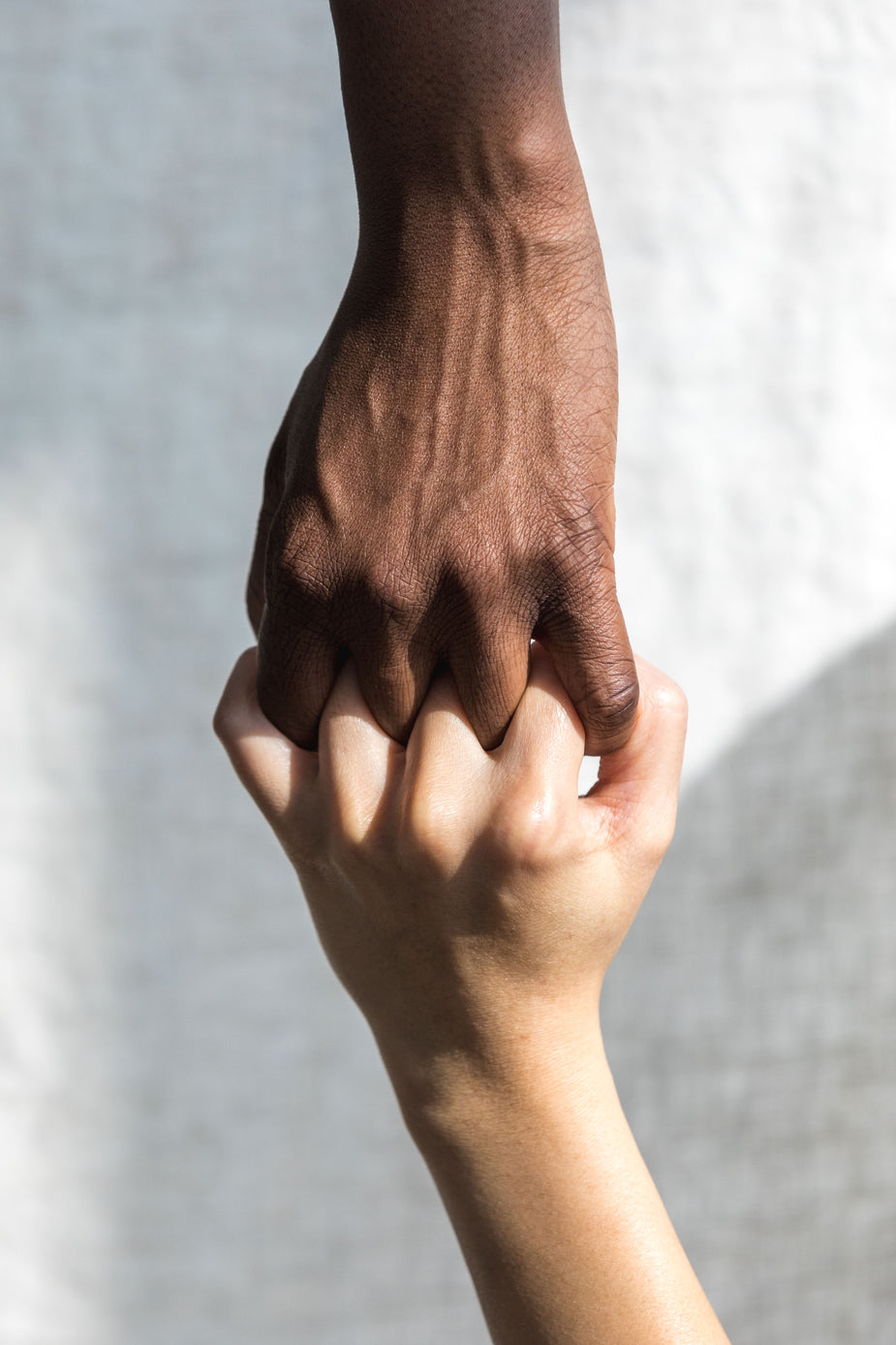 Browse Free HD Images of Two Hands Grasping Each Other In Solidarity