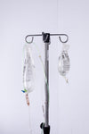 two hanging iv bags