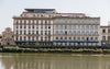 two hotels on the river