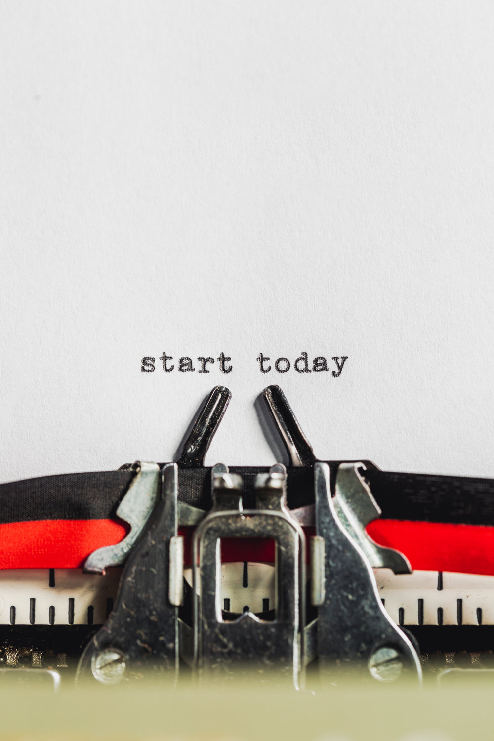 typewrite says start today