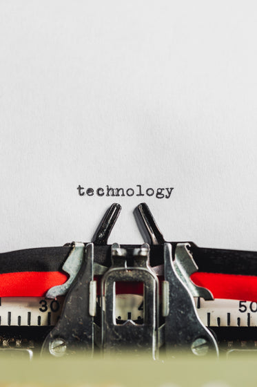 typewriter technology