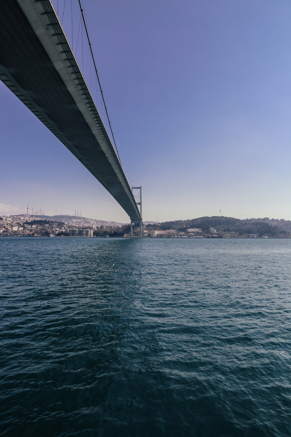 under bridge view