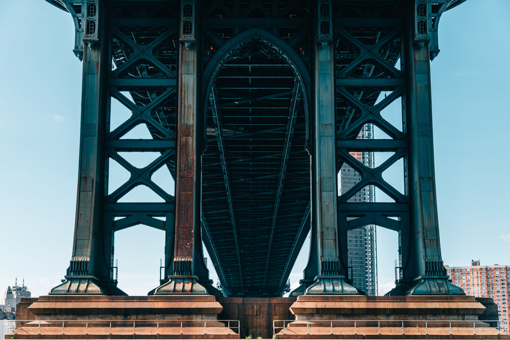 under city iron bridge