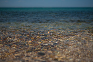 underwater stones