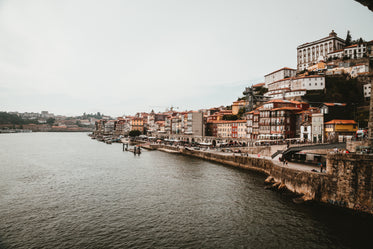 urban waterfront buildings