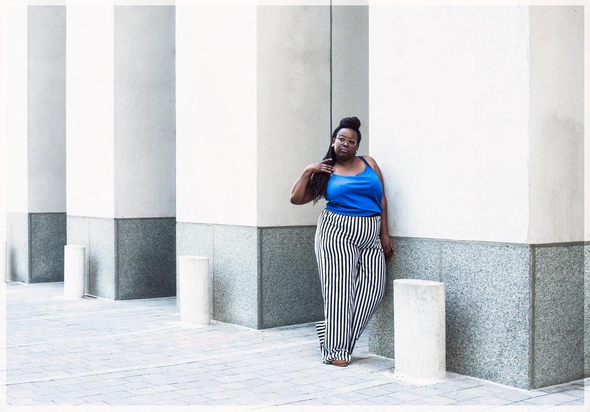 都市女性夏季时尚模特