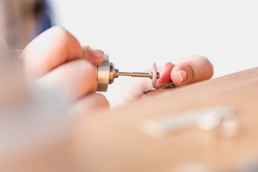 using a handheld rotary tool