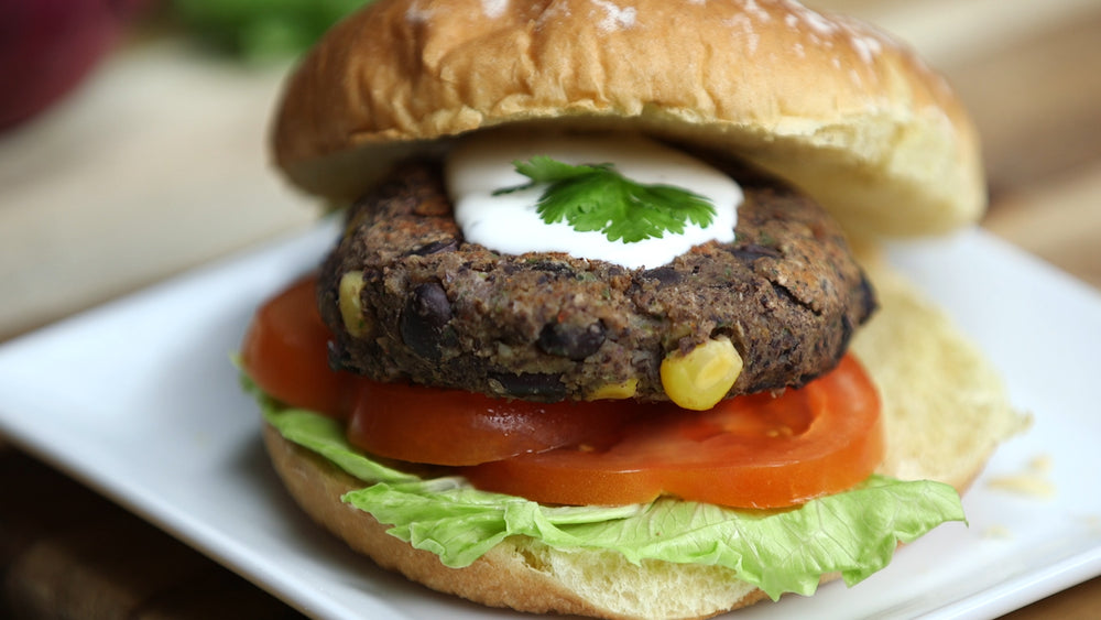 veggie burger