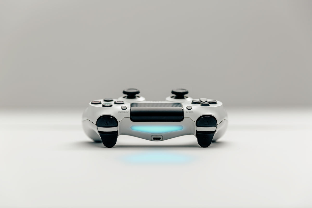 video game controller front