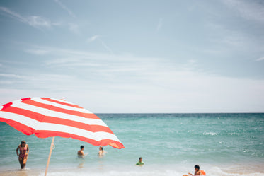 view from the beach