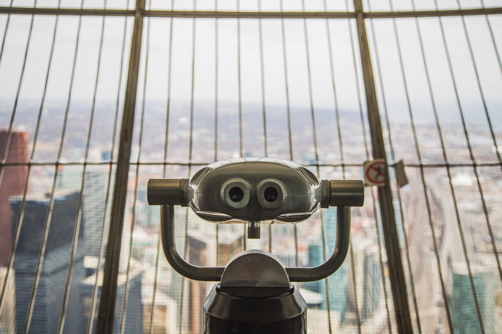 viewing binoculars