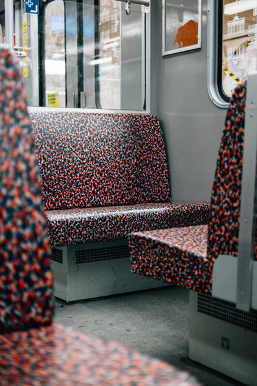 vinyl seats on public transit