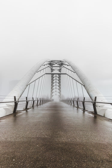Browse Free HD Images of Walking Bridge On Grey Day