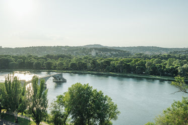 walkway over the river