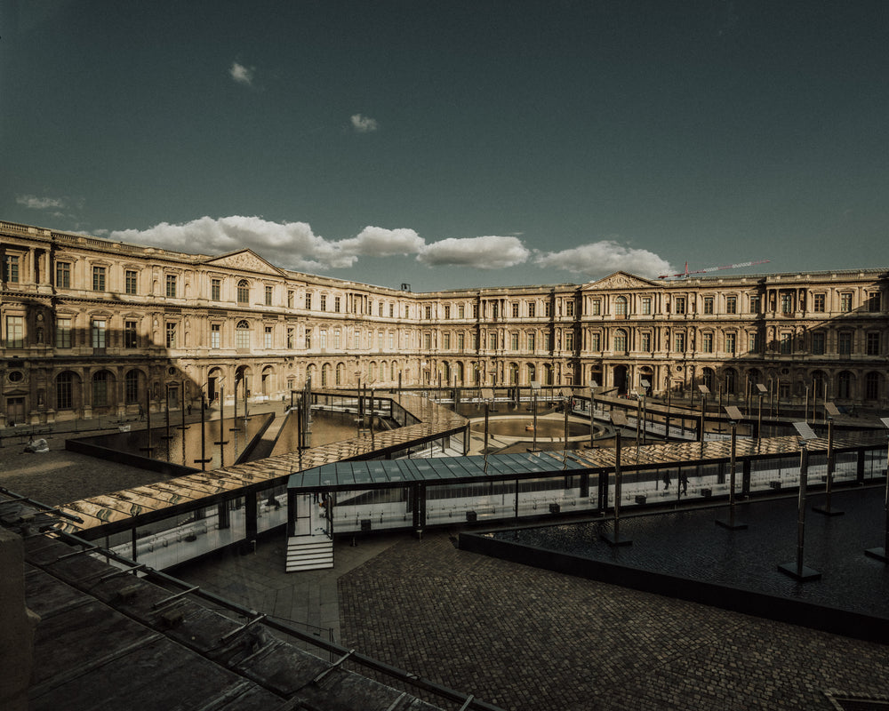 walkways through paris gallery grounds