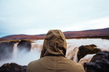 watching the waterfall