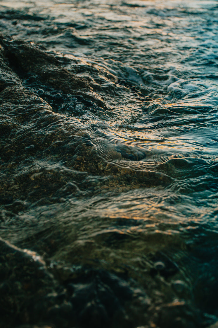 Water Texture Of Waves