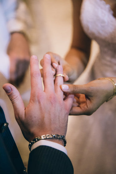 wedding ceremony rings & vows