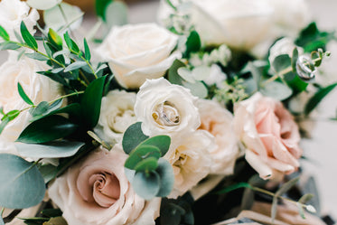 wedding ring in roses