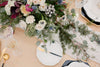 wedding table bouquet at reception