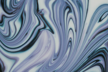 white and blue marbling abstract view
