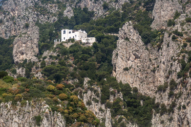 Browse Free HD Images of White House On The Edge Of A Cliff