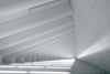 white linear angled architecture