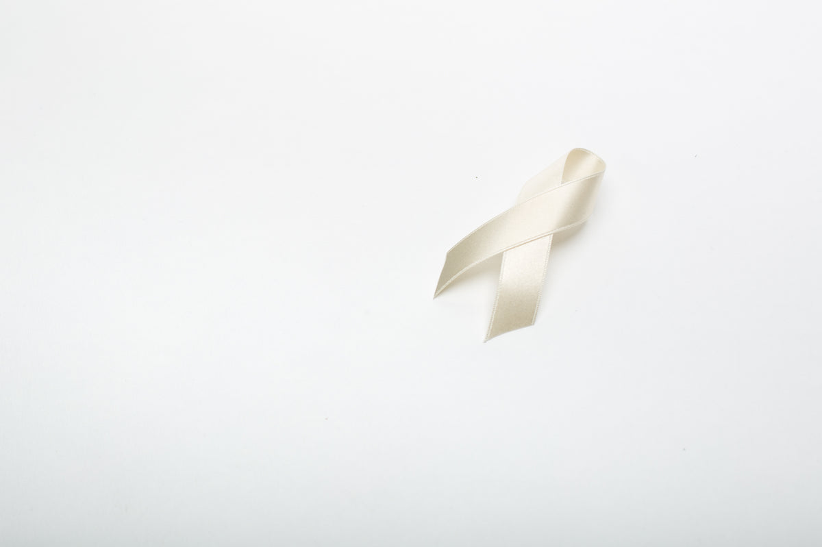 white ribbon angle