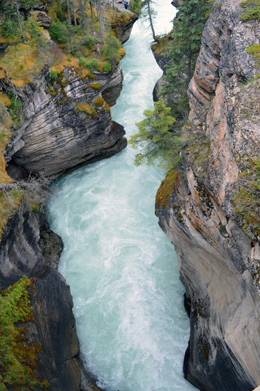 white water river