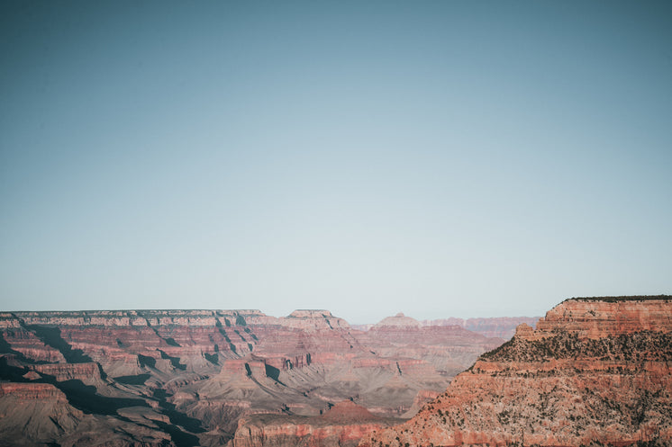 Wide Landscape Of Canyon And Sky