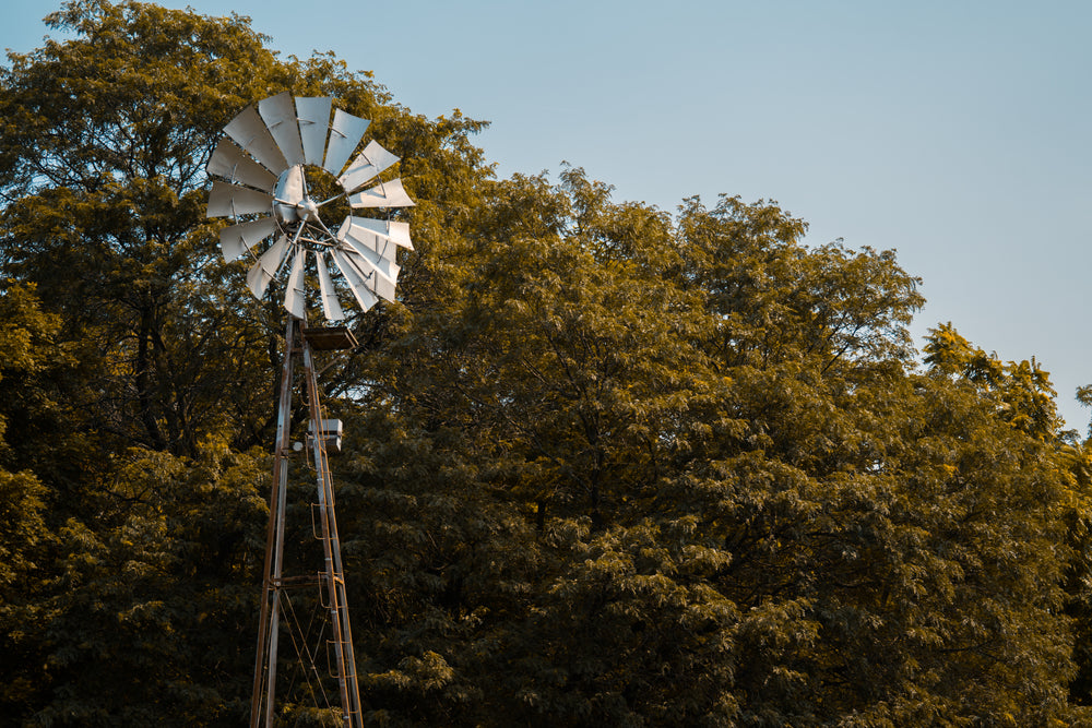 windmill on farm