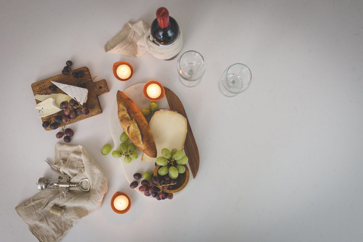 葡萄酒和奶酪派对