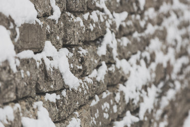 Free Winter Brick Wall Photo — High Res Pictures