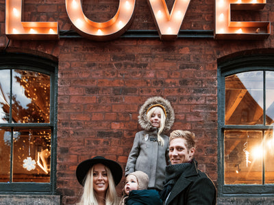 Winter Family Love