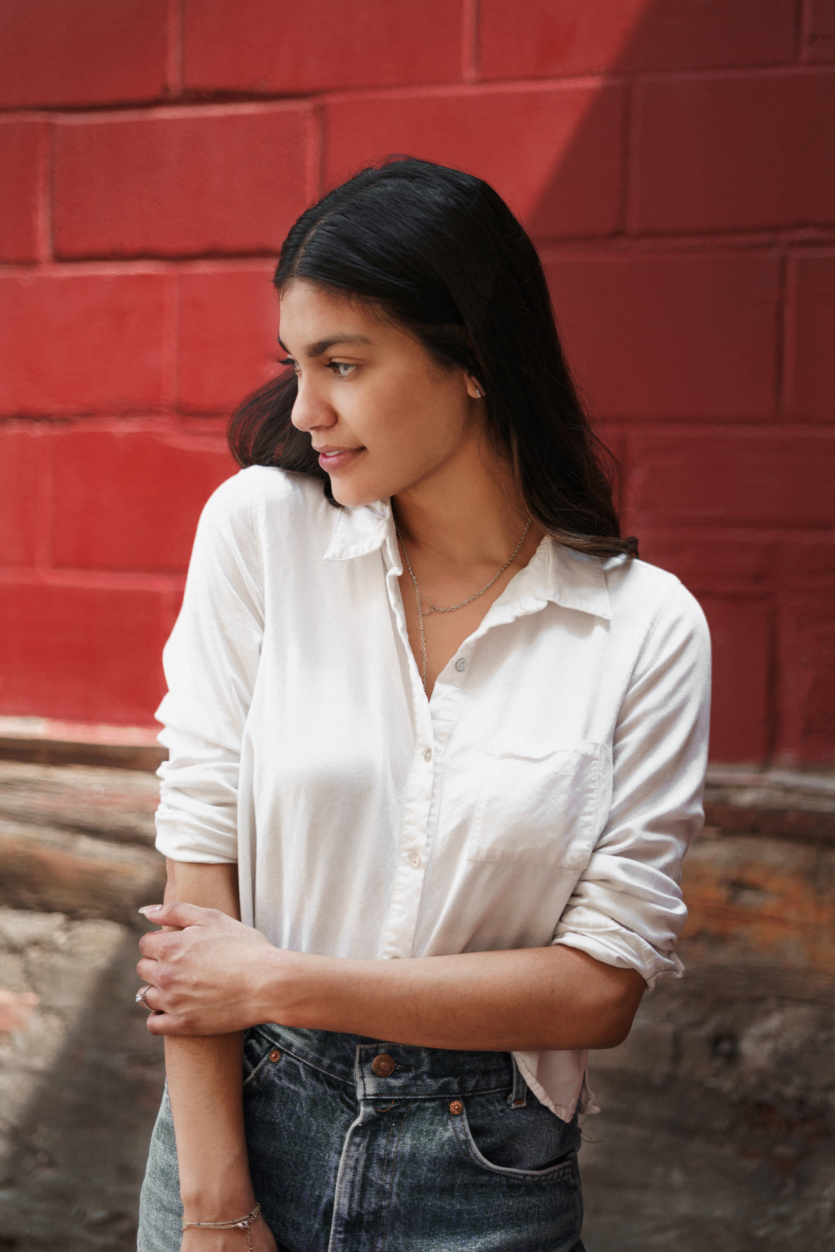Woman Looking Away