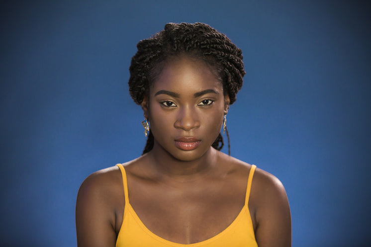 Woman Looks At Camera With Anger