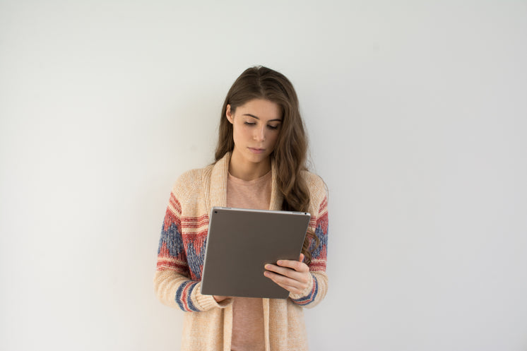 Woman On Ipad