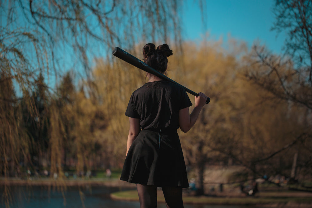 women's baseball player