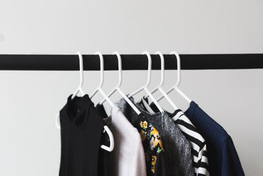 Browse Free HD Images of Small Variety Of Clothing On A Rack