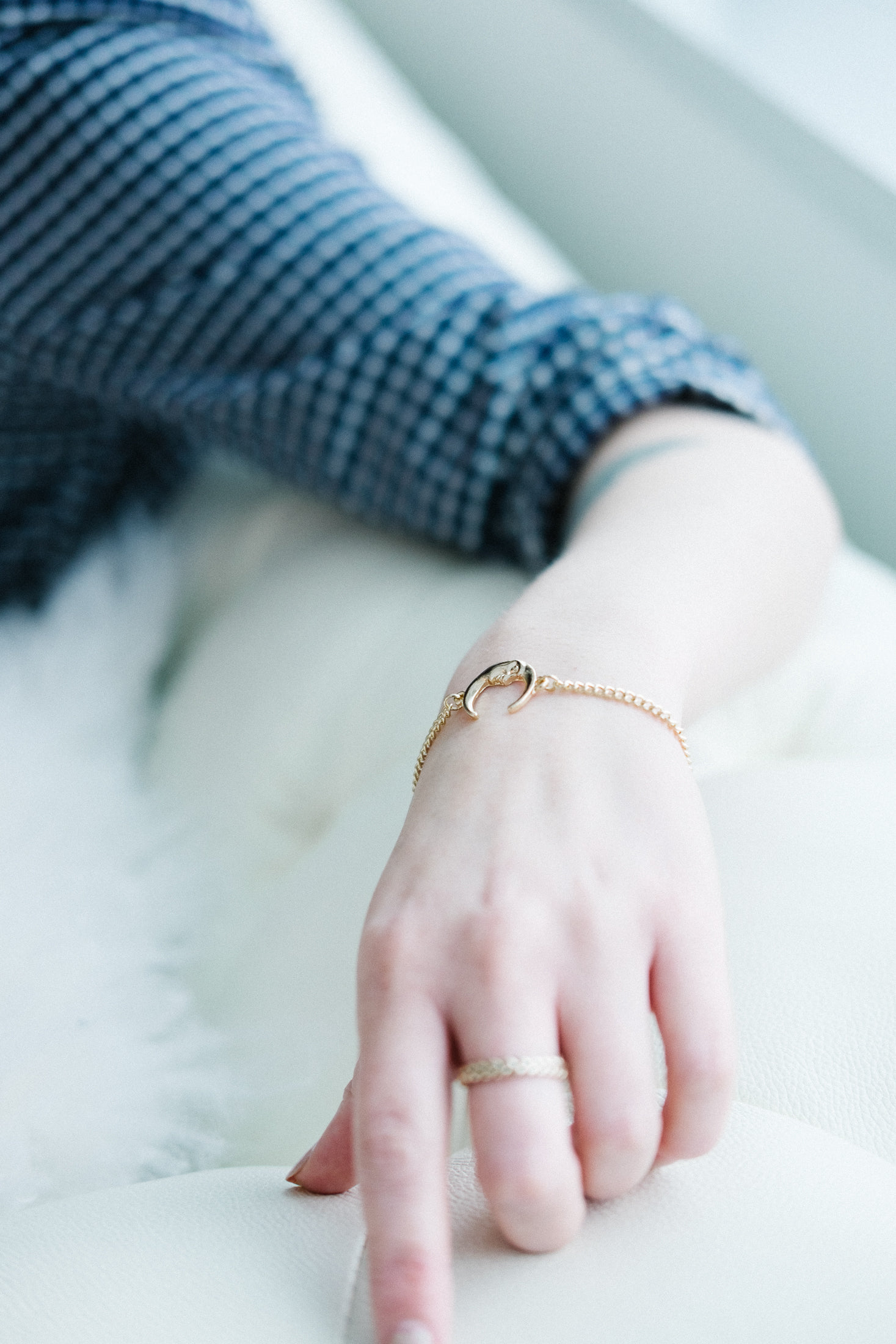 Close-Up Photography of Girl's Left Hand Wearing Bracelet · Free Stock Photo