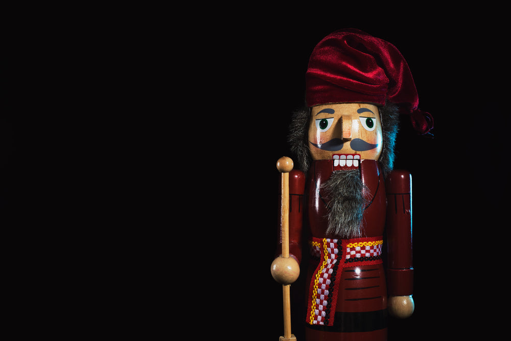 wood nutcracker decoration