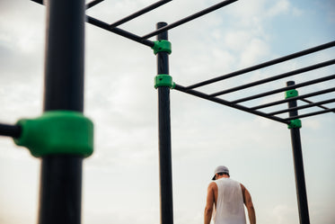 workout bars at park