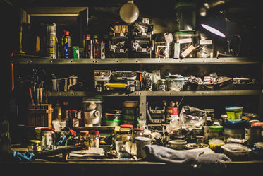 workshop shelves