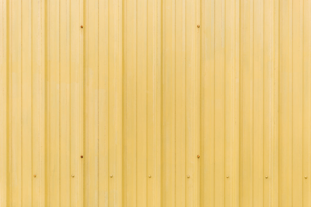 yellow tin roof texture