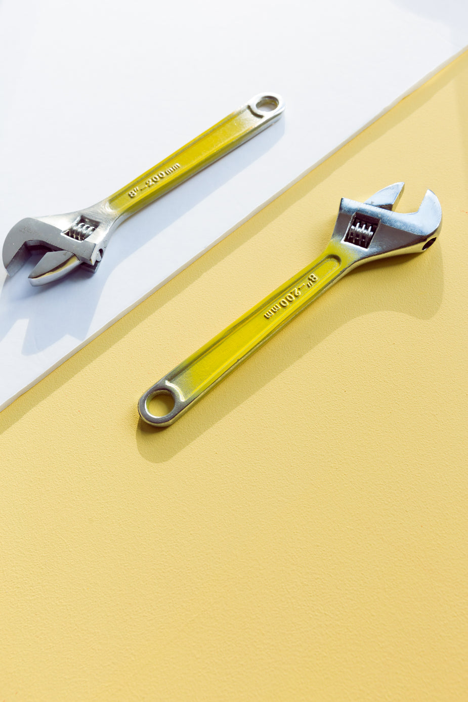 Browse Free HD Images of Yellow Tools On White And Yellow Background